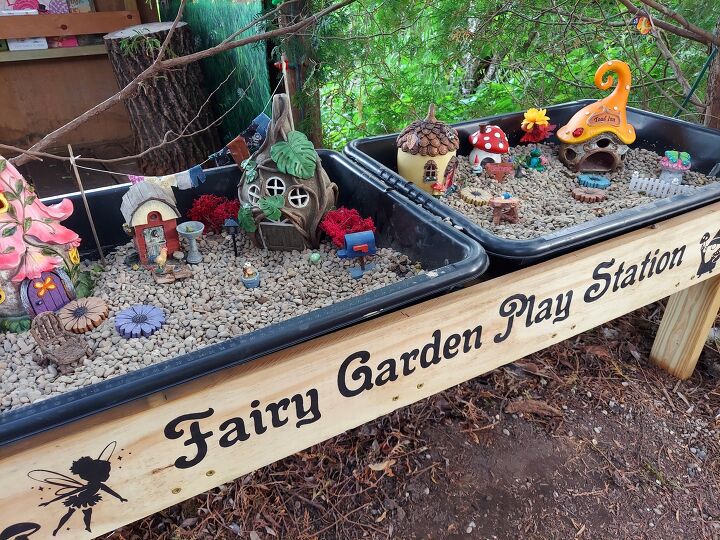 fairy garden play station, Play time