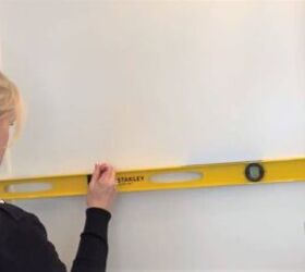 She measured this empty space in her bathroom for instant (and gorgeous!) storage