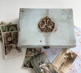 Bricolaje: Idea para pintar una caja de madera