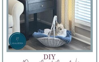 Cesta de la cama del perro DIY: ¡Convierte la cama de tu perro en una hermosa decoración!