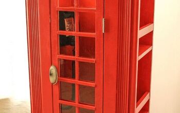 DIY Librería de cabina telefónica británica