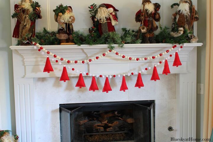 how to make the cutest diy christmas garlands