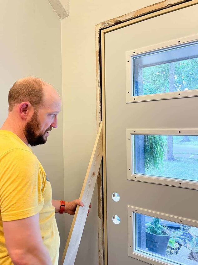 Door Modification DIY Entryway Makeover Idea | Hometalk