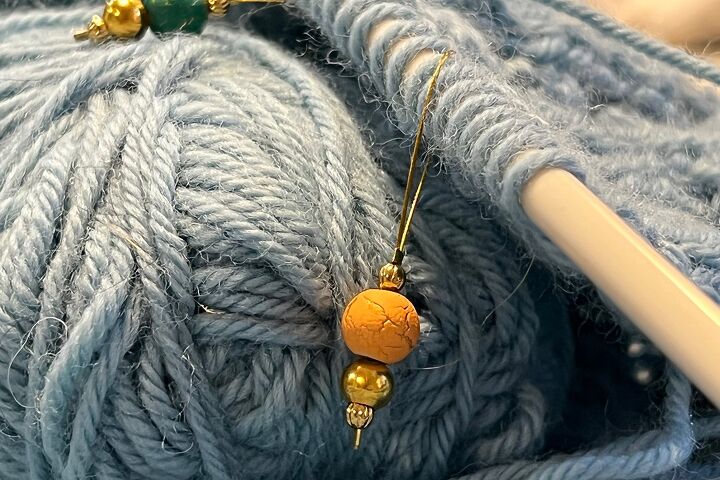 make some knitting bling diy stitch marker tutorial