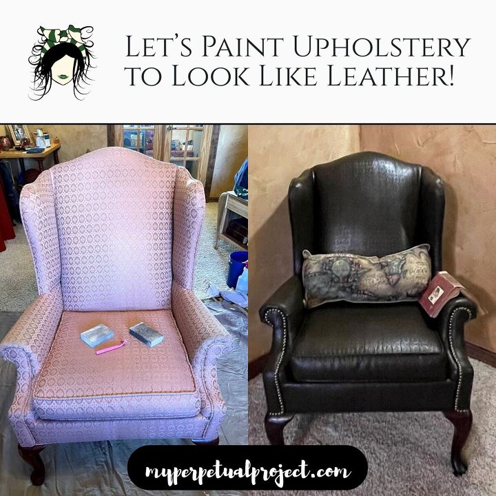 what i learned when painting my 2nd upholstered chair