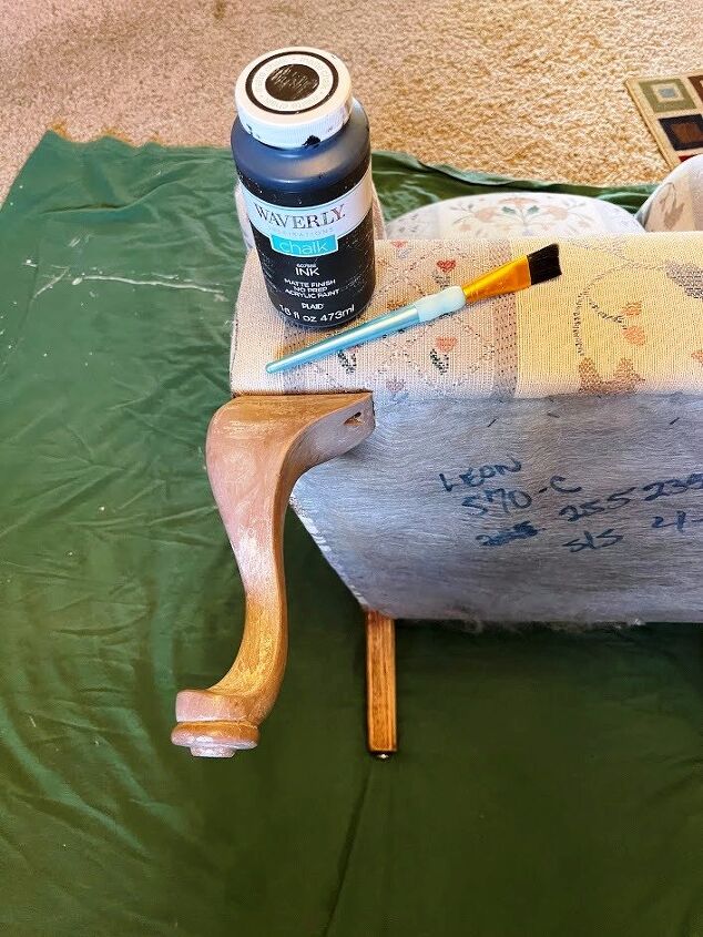 What I Learned When Painting My Upholstered Chair