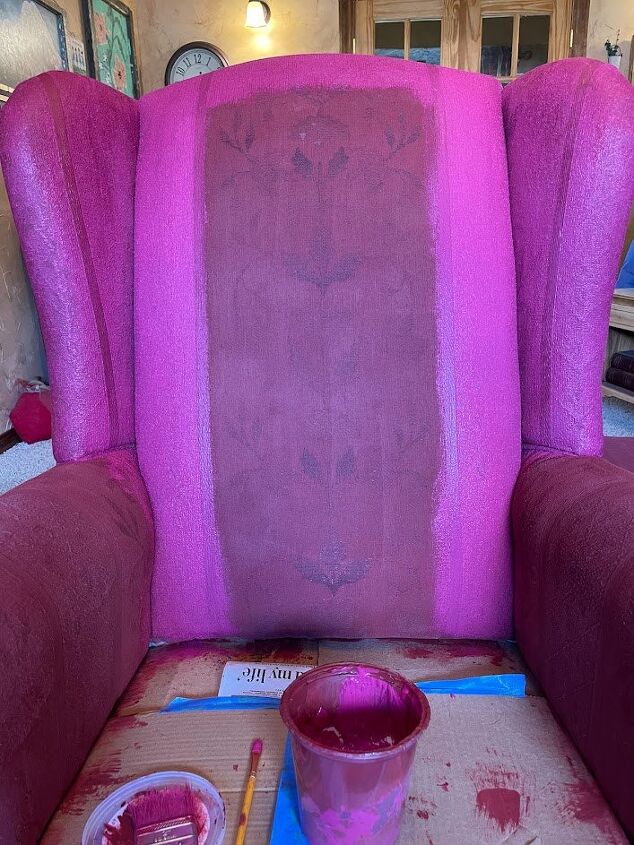 What I Learned When Painting My Upholstered Chair