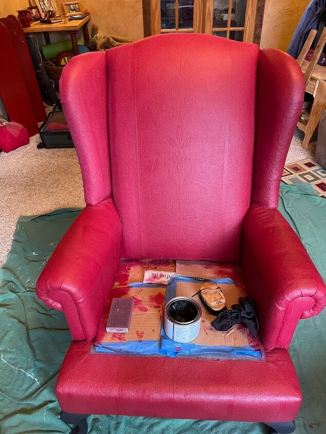 What I Learned When Painting My Upholstered Chair