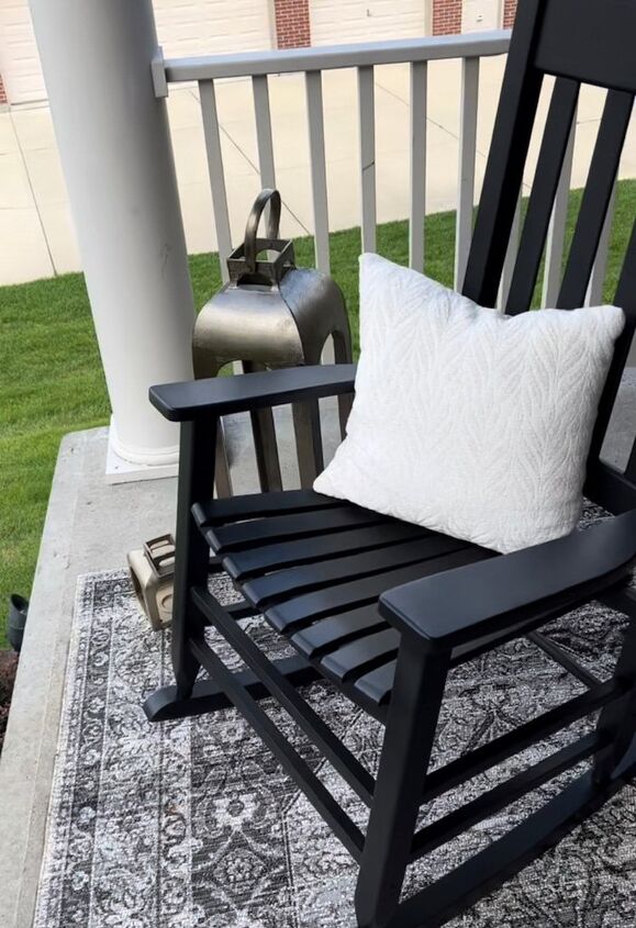 how to paint your outdoor wooden rocking chairs easy diy makeover