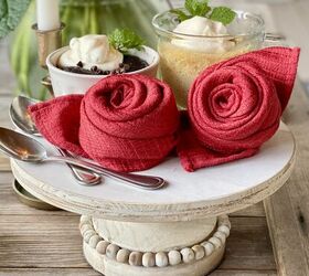 15 maneras decorativas de doblar servilletas de tela  Servilletas de tela,  Doblar servilletas, Servilletas