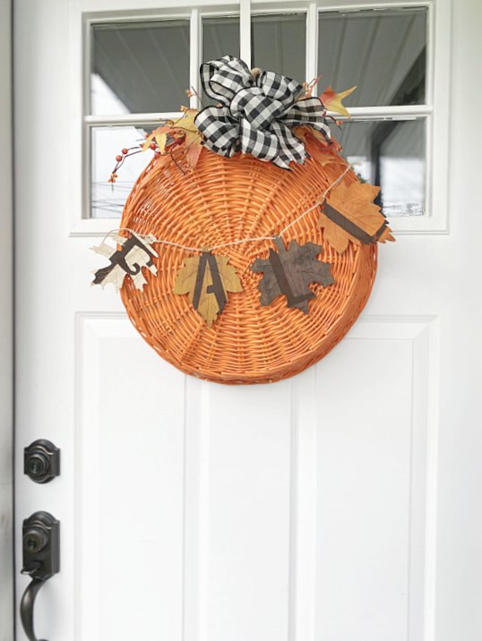 decoracin otoal para la puerta de entrada