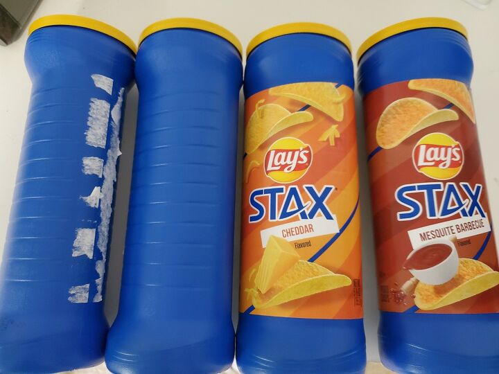 what should i make with my lays stacks containers