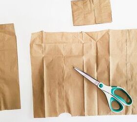 Cut up some brown paper lunch bags for this $5 way to make your home more beautiful for fall