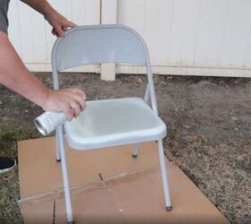 folding chair upcycle