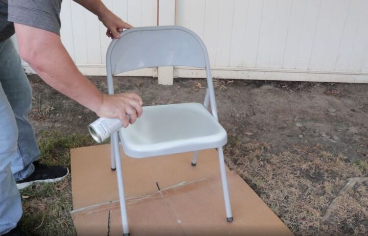folding chair upcycle