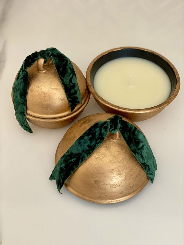 diy pottery barn dupe st john bell shaped candle design of your lif, Duplicado del DIY Velas en forma de campana de San Judas de Pottery Barn