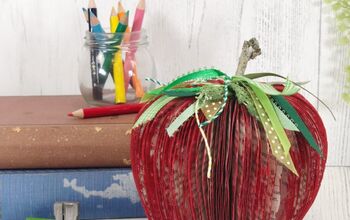 Livro de decoração de maçãs em loja de um dólar