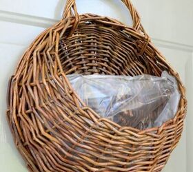 The beautiful reason you might want to hang an empty basket on your front door (1-hour idea!)