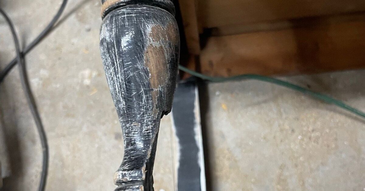 Cómo recrear la pata de un mueble roto | Hometalk