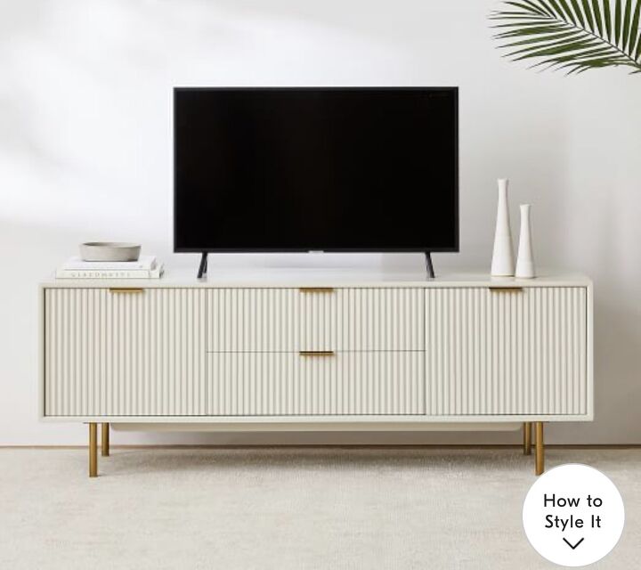 west elm ikea media center hack