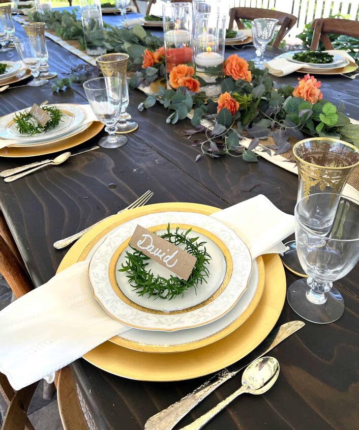sencilla y elegante decoracin de la mesa de la boda de bricolaje, Decoraci n de la mesa de la boda simple y elegante