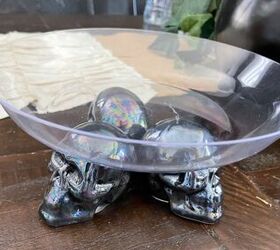 dollar tree halloween tray dish