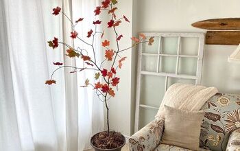 How to Easily Make a Warm & Cozy DIY Faux Fall Tree
