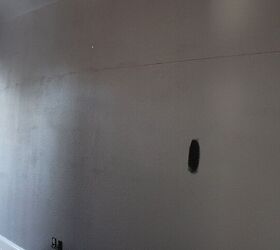 She adds this one thing to make her bedroom's accent wall beautiful AND useful