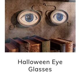 diy gafas de halloween espeluznantes grandin road dupe, Mi inspiraci n de Grandin Road