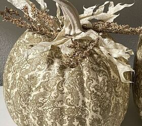 cmo decoupage calabazas elegantes