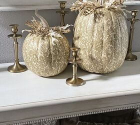 cmo decoupage calabazas elegantes