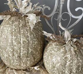 cmo decoupage calabazas elegantes