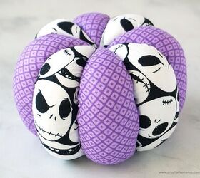 calabazas de tela sin coser