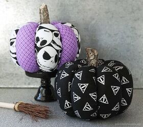 calabazas de tela sin coser