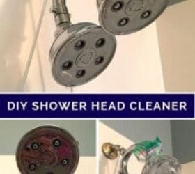 Limpiador casero para la alcachofa de la ducha - Sin herramientas