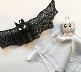 Cómo hacer adornos de corcho con murciélagos y fantasmas