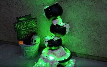 How to Create a Spooky DIY Topsy-Turvy Halloween Cauldron