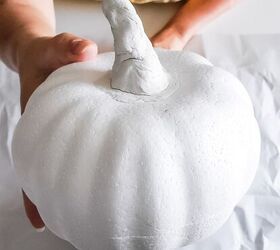 This might be the best way we've ever seen to use cheap foam pumpkins