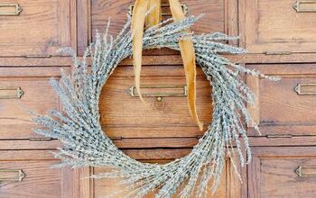 How to Make a Dried Lavender Wreath for Less Than $25