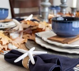 sencillos servilleteros costeros diy, La mejor manera de decorar tu mesa de oto o Midwest Life and Style Blog