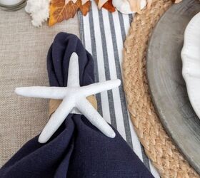 sencillos servilleteros costeros diy, Simple DIY servilleta de la costa anillos Midwest Life and Style Blog