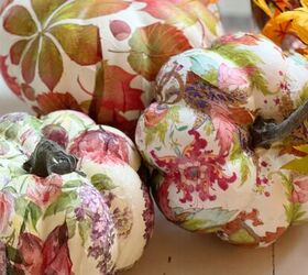 manualidad de calabaza con servilletas de decoupage, Calabaza Craft