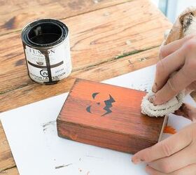 crea bonitos y fciles soportes de madera para calabazas con un 2x4