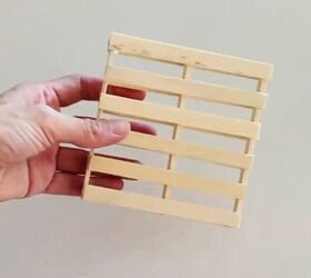 DIY Mini Posavasos de Palet