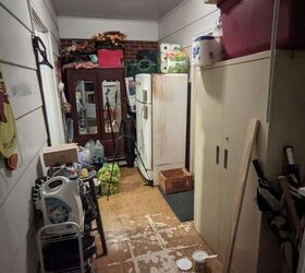 Watch how she and her mom completely renovated this shabby porch/laundry room in less than a week (stunning!)