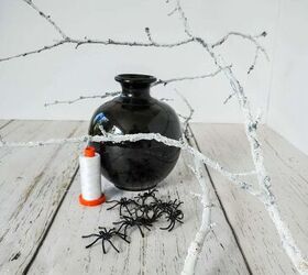 halloween spider centerpiece diy