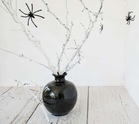 halloween spider centerpiece diy