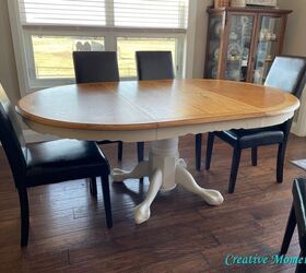 blanco clido con mesa de comedor de madera de actualizacin