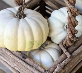 cmo hacer que las calabazas de imitacin parezcan de verdad, Calabaza blanca de imitaci n resaltada en verde