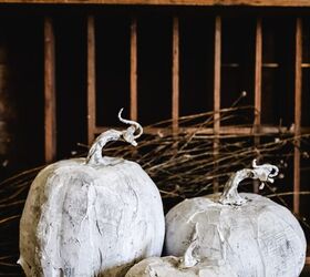 calabazas de falso cemento fciles de hacer